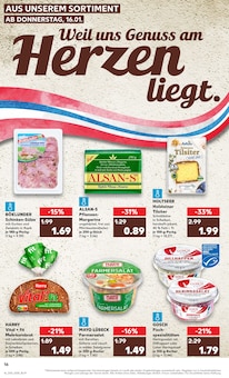 Margarine im Kaufland Prospekt "Aktuelle Angebote" mit 56 Seiten (Hamburg)