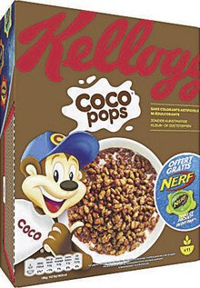 Céréales coco pops - Géant Casino à Montigny-le-Bretonneux Céréales coco pops en promo chez Géant Casino Montigny-le-Bretonneux à 1,75 €