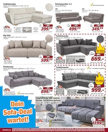 Couch im POCO Prospekt "Bis zu 70% gespart auf Gartenmöbel und Camping-Artikel" mit 24 Seiten (Ulm)