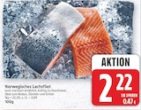 Norwegisches Lachsfilet im aktuellen E center Prospekt