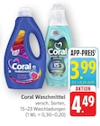 Farbschutz Color Waschmittel Angebote von Coral bei EDEKA Bietigheim-Bissingen für 3,99 €