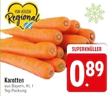 Karotten Angebot im EDEKA Prospekt Karotten im EDEKA Prospekt zum Preis von 0,89 €