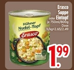 Suppe Eintopf Angebote von Erasco bei EDEKA Friedrichshafen für 1,99 €