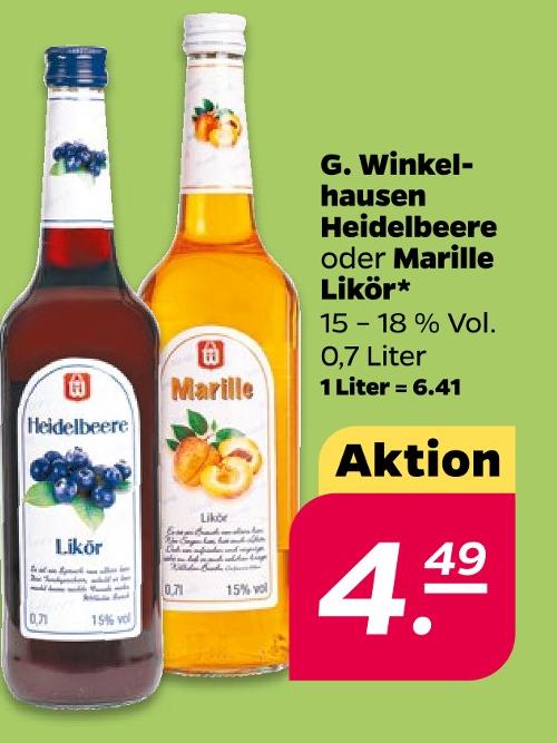 Heidelbeere Likör