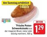 Aktuelles Frische Puten-Schwenksteaks Angebot bei EDEKA in Frankfurt (Main) ab 1,29 €