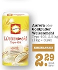 Weizenmehl Type 405 Angebote von Aurora bei E center Frankfurt für 2,29 €
