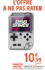 Console de jeux portative en promo chez Intermarché Console de jeux portative dans le catalogue Intermarché