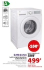Lave-linge frontal 9 KG - Samsung - Super U à Compiègne Lave-linge frontal 9 KG - Samsung en promo chez Super U Compiègne à 499,00 €