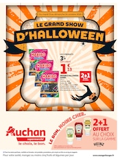 Catalogue Supermarchés Auchan Supermarché en cours à Mézy-sur-Seine et alentours, "LE GRAND SHOW D'HALLOWEEN", 28 pages, 13/10/2026 - 24/10/2026