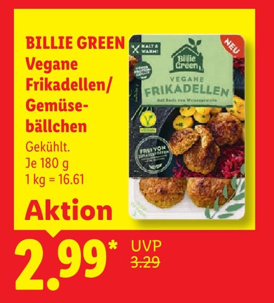 Vegane Frikadellen/Gemüsebällchen