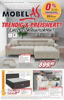 Sitzmöbel im Möbel AS Prospekt "TRENDIG & PREISWERT? Lässt sich einrichten!" mit 16 Seiten (Darmstadt)