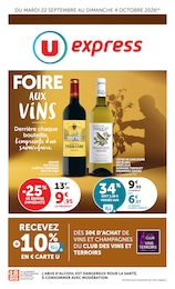 Catalogue U Express avec 10 pages de promos Prospectus U Express, "U Express", 10 pages, 22/09/2026 - 04/10/2026