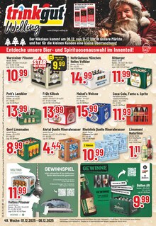 Warsteiner im Trinkgut Prospekt "Aktuelle Angebote" mit 22 Seiten (Ahaus)