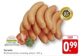 EDEKA Kröppen - Servela Angebot im Prospekt Servela bei EDEKA im Kröppen Prospekt für 0,99 €