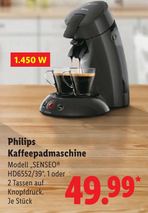 Kaffeepadmaschine