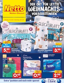 Toilettenpapier im aktuellen Netto Marken-Discount Prospekt (Frankfurt (Main)) Toilettenpapier im Netto Marken-Discount Prospekt "Aktuelle Angebote" mit 64 Seiten (Frankfurt (Main))