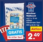 Aktuelle Weißwurst Angebote bei Netto Marken-Discount in Reutlingen Aktuelles Münchner Weißwurst Angebot bei Netto Marken-Discount in Reutlingen ab 2,49 €