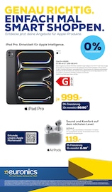 Ipad im EURONICS Prospekt in Menden Aktueller EURONICS Prospekt mit Ipad, "GENAU RICHTIG. SHOWTIME FÜR SUPERDEALS.", Seite 7