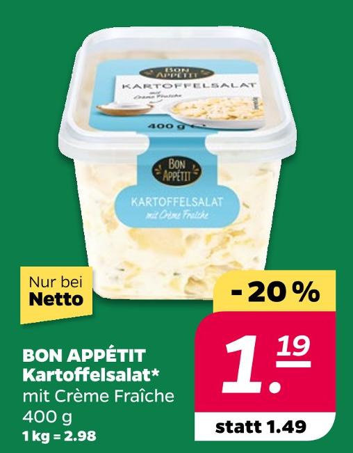 Kartoffelsalat mit Crème Fraîche