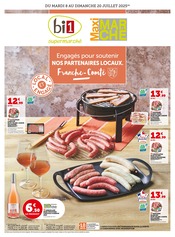 Catalogue Supermarchés Bi1 en cours à Marigny et alentours, "Engagés pour soutenir NOS PARTENAIRES LOCAUX.", 8 pages, 08/07/2025 - 20/07/2025