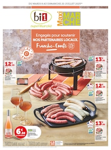 Prospectus Bi1 en cours, "Engagés pour soutenir NOS PARTENAIRES LOCAUX.", page 1 sur 8