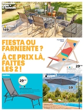 Chaise Angebote im Prospekt "PLONGEZ DANS LES PETITS PRIX DE L'ÉTÉ" von Gifi Chaise Angebote im Prospekt "PLONGEZ DANS LES PETITS PRIX DE L'ÉTÉ" von Gifi auf Seite 2