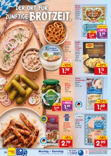 Bratwurst im Netto Marken-Discount Prospekt "Aktuelle Angebote" mit 67 Seiten (Nürnberg)