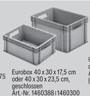 Eurobox Angebote bei toom Baumarkt Gelsenkirchen für 5,00 €