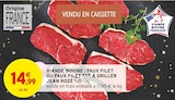 Promo Viande bovine : faux filet ou faux filet à griller à 14,99 € dans le catalogue Intermarché Contact à Felletin