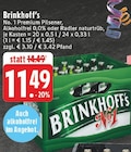 No. 1 Premium Pilsener, Alkoholfrei 0,0% oder Radler naturtrüb Angebote von Brinkhoff's bei E center Herne für 11,49 €