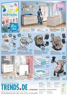Kinderwagen im aktuellen Trends Prospekt (Bochum) Kinderwagen im Trends Prospekt "WIR FEIERN NEUERĂ–FFNUNG" mit 8 Seiten (Bochum)