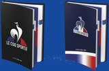 Agenda cousu 12x17 cm - LE COQ SPORTIF dans le catalogue Intermarché Super