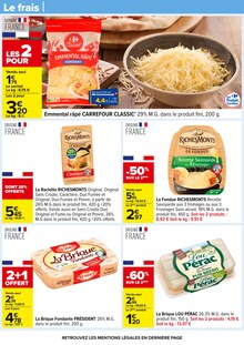 Promo Saucisson Sec dans le catalogue Carrefour du moment à la page 30