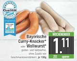 Bayerische Curry-Knacker von  im aktuellen EDEKA Prospekt für 1,11 €