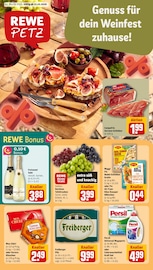 REWE Discounter Prospekt der aktuellen Woche mit 32 Seiten, gültig von 12.10.2026 bis 17.10.2026, in Großröhrsdorf und Umgebung Aktueller REWE Discounter Prospekt in Großröhrsdorf und Umgebung, "Dein Markt" mit 32 Seiten, 12.10.2026 - 17.10.2026