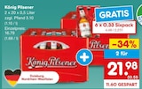 König Pilsener Angebote bei Netto Marken-Discount Kaarst für 16,79 €
