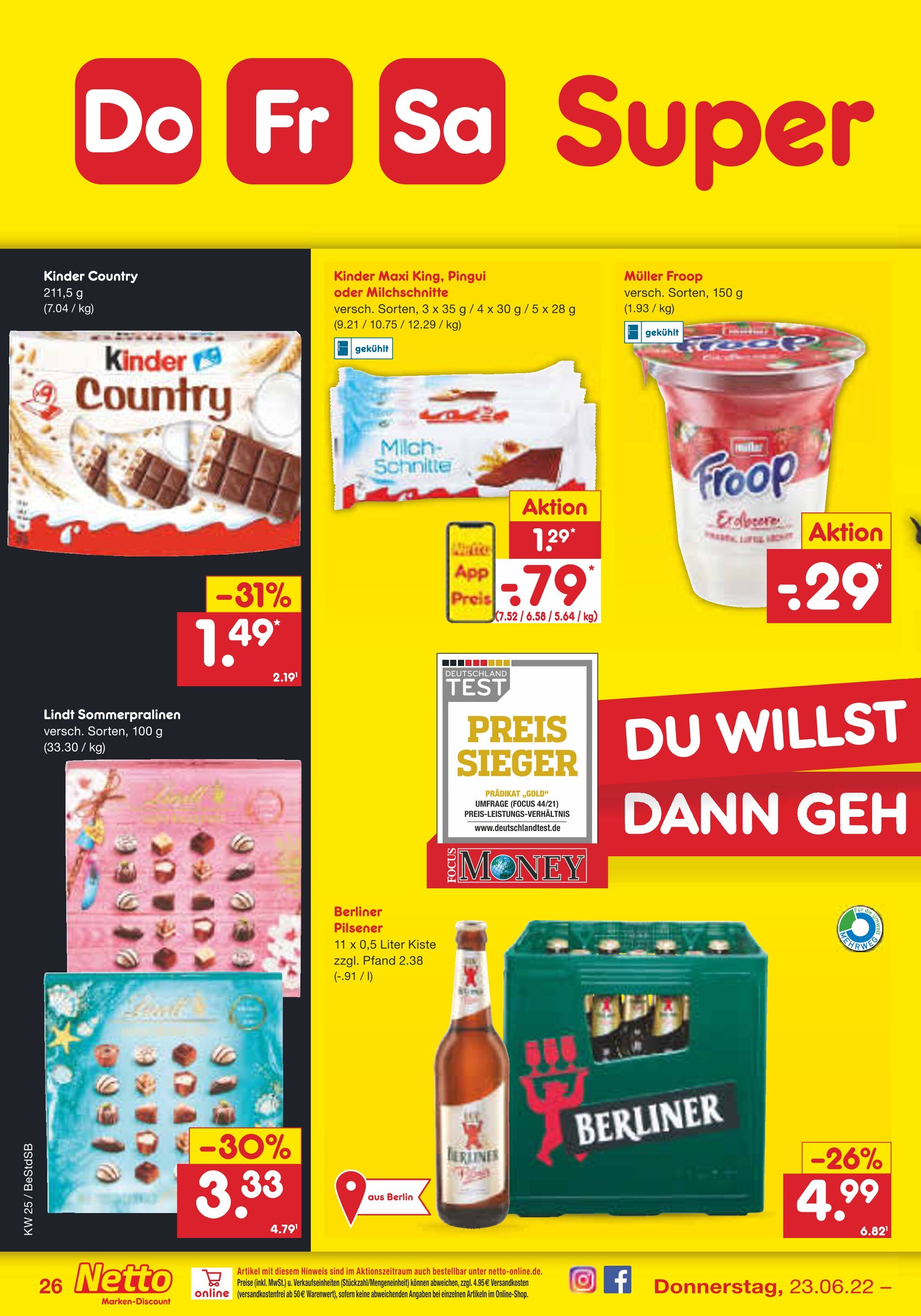 Netto Mit Dem Scottie Prospekt - Angebote Der Woche Online Blättern