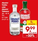 Vodka im Angebot bei Netto Marken-Discount in Karlsruhe Vodka Angebote von Absolut bei Netto Marken-Discount Karlsruhe für 9,99 €