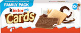 KINDER CARDS - KINDER à 3,99 € dans le catalogue Auchan Supermarché