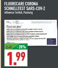 Corona Schnelltest SARS-CoV-2 Angebote von fluorecare bei Marktkauf Hörstel für 1,99 €