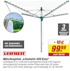 Aktuelle Wäschespinne Angebote bei toom Baumarkt in Offenbach (Main) Aktuelles Wäschespinne Linomatic 400 Easy Angebot bei toom Baumarkt in Offenbach (Main) ab 99,99 €