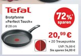 Bratpfanne Perfect Touch Angebote von Tefal bei EDEKA Würzburg