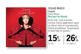Promo Souad Massi Zagate à 15,99 € dans le catalogue E.Leclerc à Saint-Dié-des-Vosges