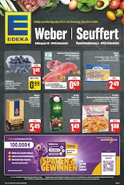 Aktueller nah und gut Supermarkt Prospekt in Schweinfurt und Umgebung, "Wir lieben Lebensmittel!" mit 8 Seiten, 18.11.2024 - 23.11.2024