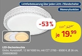 LED-Deckenleuchte Angebote bei ROLLER Kassel für 19,99 €