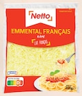 Emmental français râpé - Netto en promo à 1,55 € chez Netto Emmental français râpé - Netto dans le catalogue Netto
