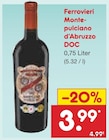 Ferrovieri Montepulciano d'Abruzzo DOC im Angebot bei Netto Marken-Discount in Würzburg Ferrovieri Montepulciano d'Abruzzo DOC Angebote bei Netto Marken-Discount Würzburg für 3,99 €