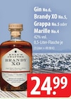 Gin No.6 Brandy XO No.5, Grappa No.5 oder Marille No.4 im Angebot bei famila Nordost in Buchholz Gin No.6 Brandy XO No.5, Grappa No.5 oder Marille No.4 Angebote bei famila Nordost Buchholz für 24,99 €