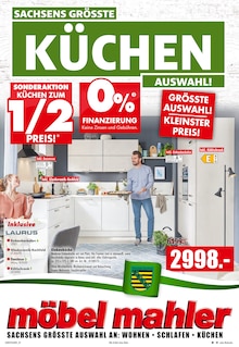 Kuchen im Möbel Mahler Siebenlehn Prospekt "SACHSENS GRÖSSTE KÜCHENAUSWAHL!" mit 16 Seiten (Chemnitz)