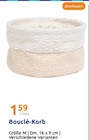 Bouclé-Korb im Angebot bei Action in Bochum Bouclé-Korb Angebote bei Action Bochum für 1,59 €